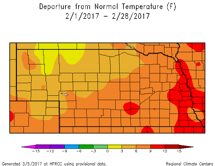 February Goes To Both Ends Of Climate Spectrum | Nebraska State Climate ...